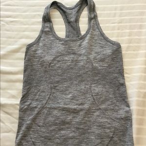 Lululemon gray racerback tank size 4